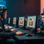 Gamer streaming on TikTok in the Philippines with vibrant neon visuals.