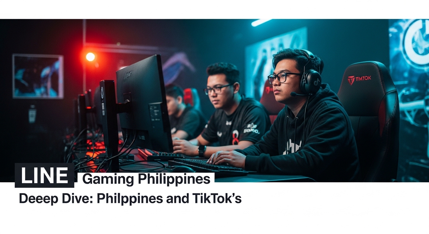 Filipino gamer streaming on mobile with TikTok visuals