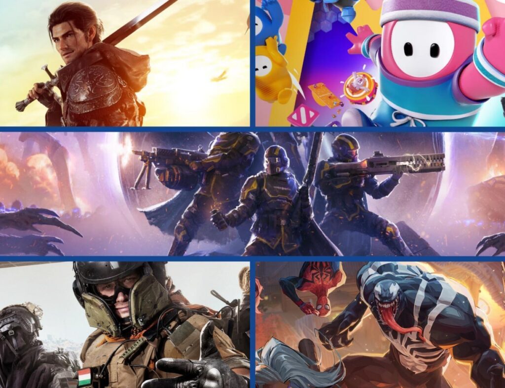 PS5 online multiplayer match gameplay team competition