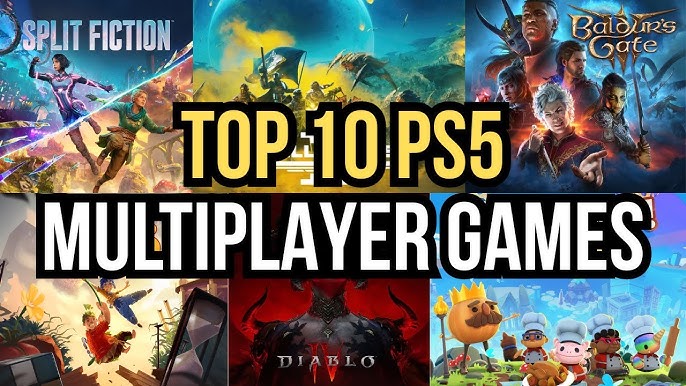 PS5 multiplayer online gaming with friends gameplay