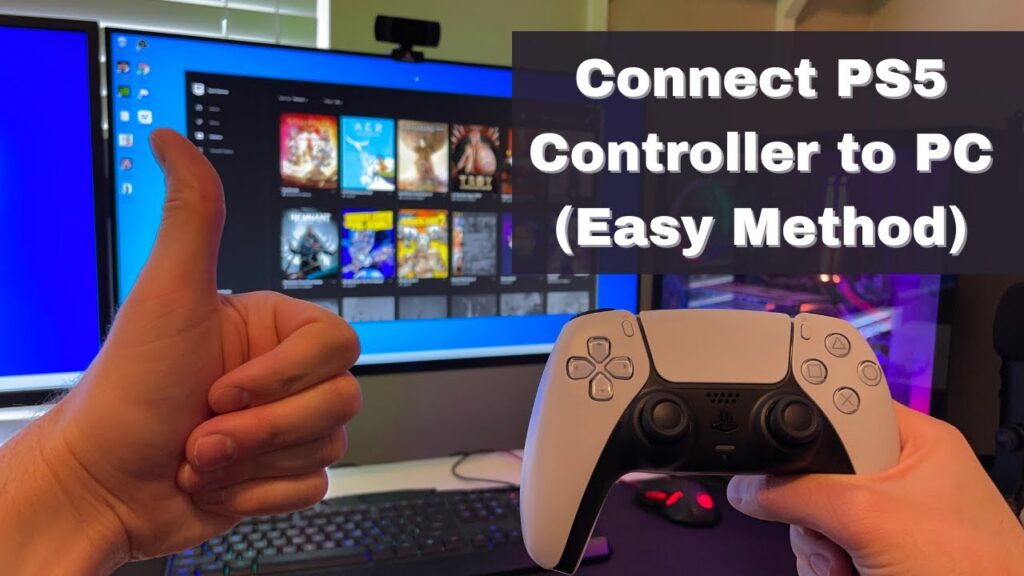 PS5 beginner gaming setup controller easy gameplay